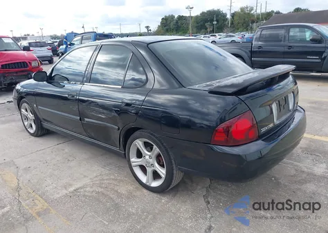 2005 Nissan Sentra Se-R из США, поврежденный, VIN 3N1AB51D15L510822